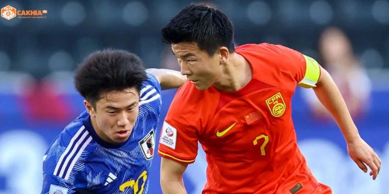 Phong độ tấn công vượt trội của U23 Nhật Bản trong U23 Trung Quốc vs U23 Nhật Bản