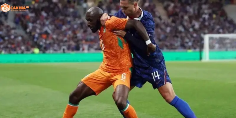 Không khí sân vận động trước Pháp vs Senegal